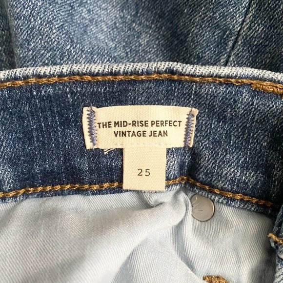 Madewell The Mid-Rise Perfect Vintage Jean in Knowland Wash - Picture 8 of 10